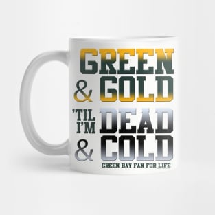 Green & Gold Mug